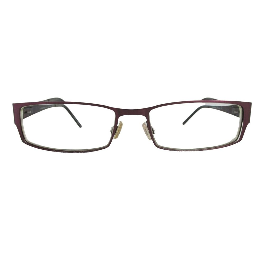 Morel France Stainless Steel Eyeglass Frames Ultra-Lightweight Style 6759L Plum